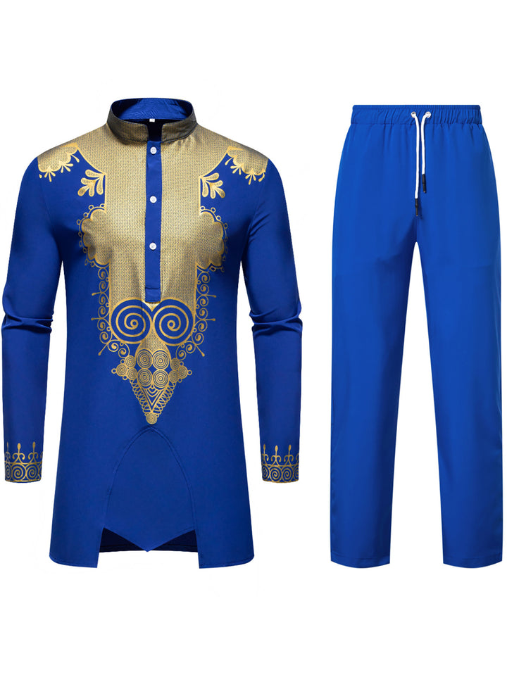 Herrar elegant kombination outfit med dekorativa utsmyckningar Mirla-Eva Jonsson