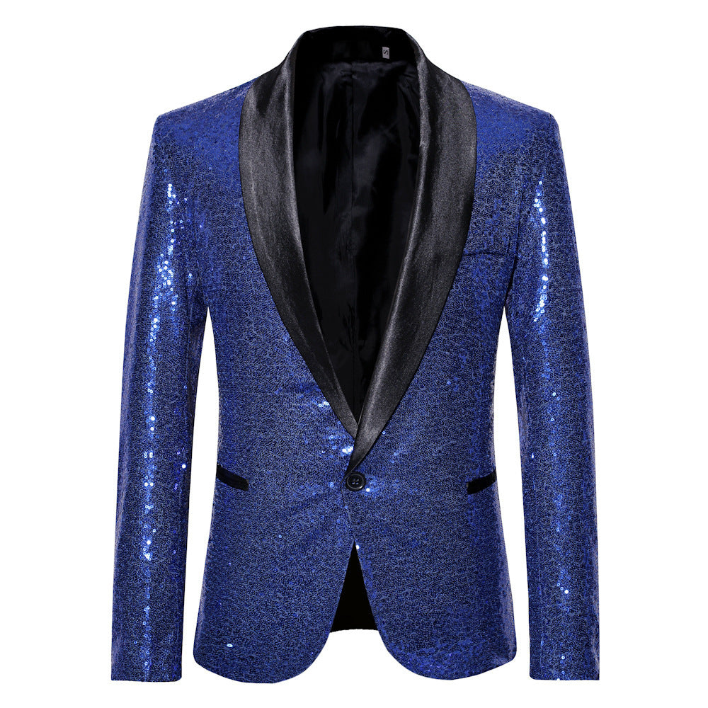 Herrar elegant paljettblazer i modern skärning Mirla-Eva Jonsson