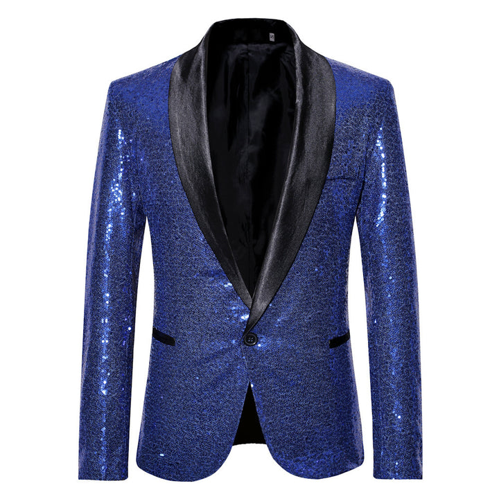 Herrar elegant paljettblazer i modern skärning Mirla-Eva Jonsson