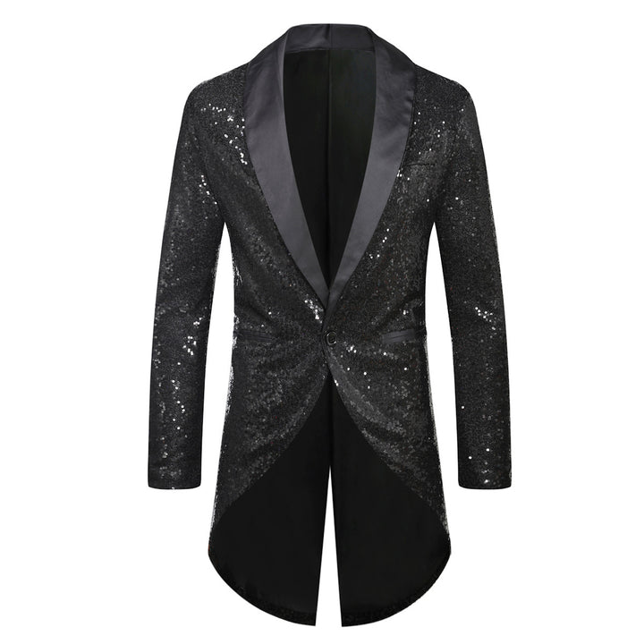 Herrar elegant paljettblazer med lyxiga detaljer Mirla-Eva Jonsson