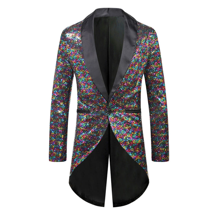 Herrar elegant paljettblazer med lyxiga detaljer Mirla-Eva Jonsson