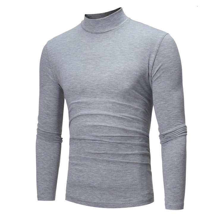 Herrar elegant rullkrage-T-shirt i mjuk jersey Eva Jonsson-Eva Jonsson