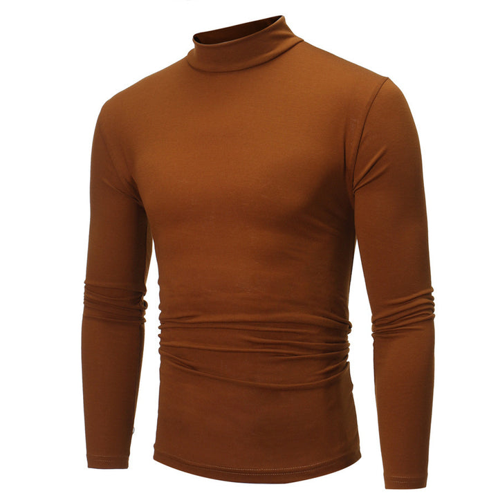 Herrar elegant rullkrage-T-shirt i mjuk jersey Eva Jonsson-Eva Jonsson