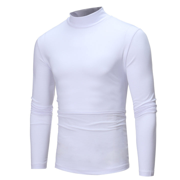 Herrar elegant rullkrage-T-shirt i mjuk jersey Eva Jonsson-Eva Jonsson