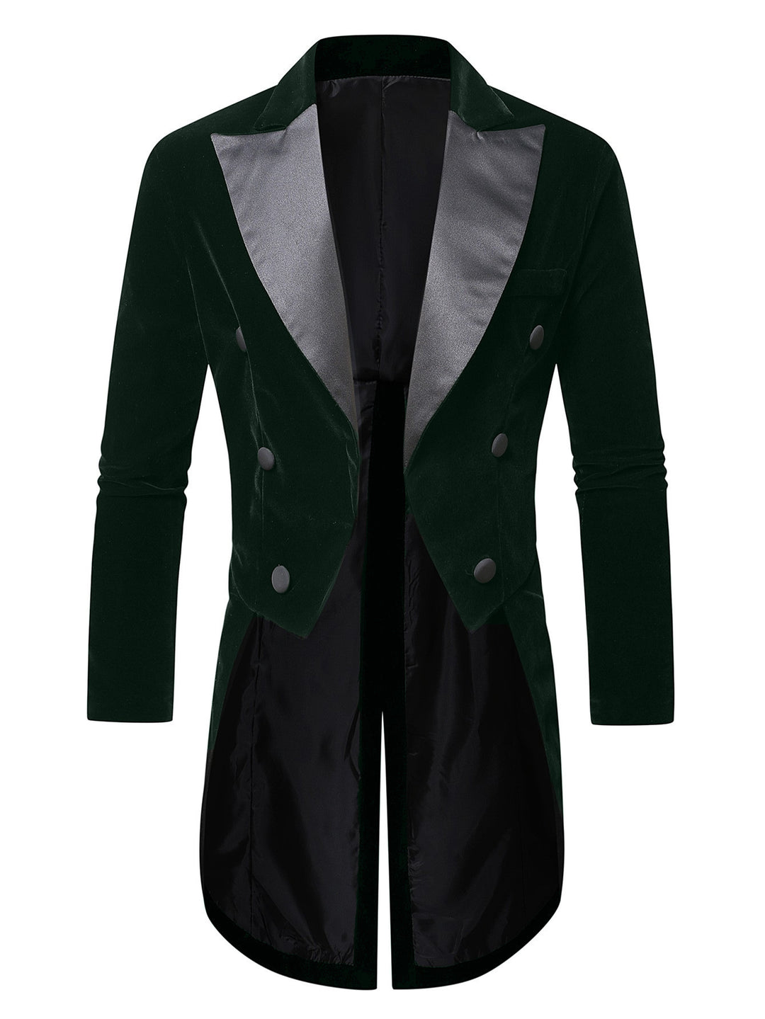 Herrar elegant sammetsblazer med dubbel knapprad Eva Jonsson-Eva Jonsson