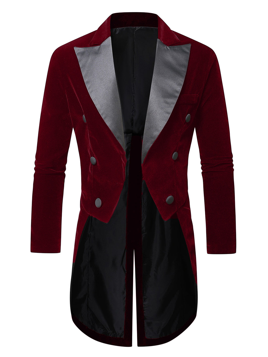 Herrar elegant sammetsblazer med dubbel knapprad Eva Jonsson-Eva Jonsson