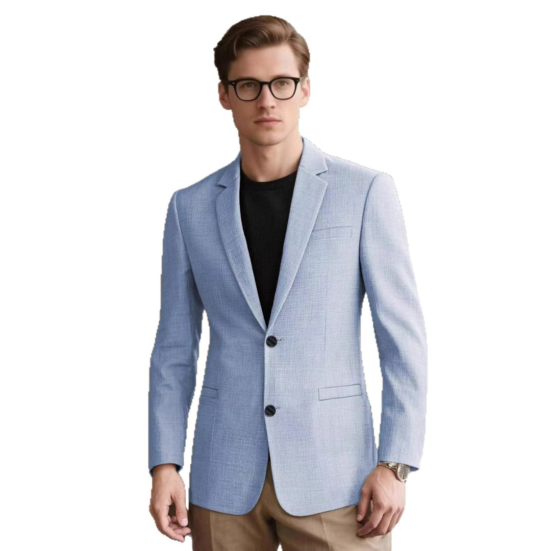 Herrar elegant strukturell blazer med moderna accenter Mirla-Eva Jonsson