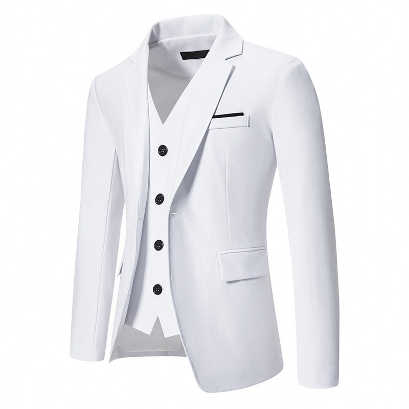 Herrar elegant utrustad kostymset med blazer, väst och byxor Mirla-Eva Jonsson