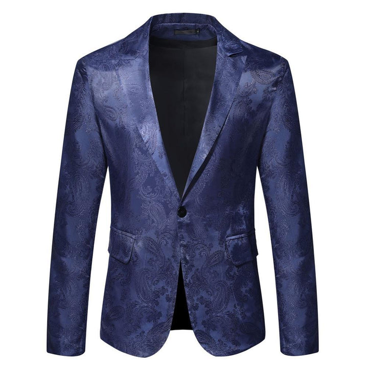 Herrar festlig blazer med konstnärligt mönster Eva Jonsson-Eva Jonsson