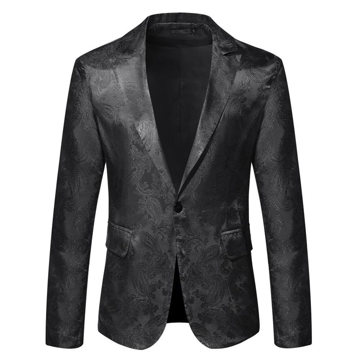 Herrar festlig blazer med konstnärligt mönster Eva Jonsson-Eva Jonsson