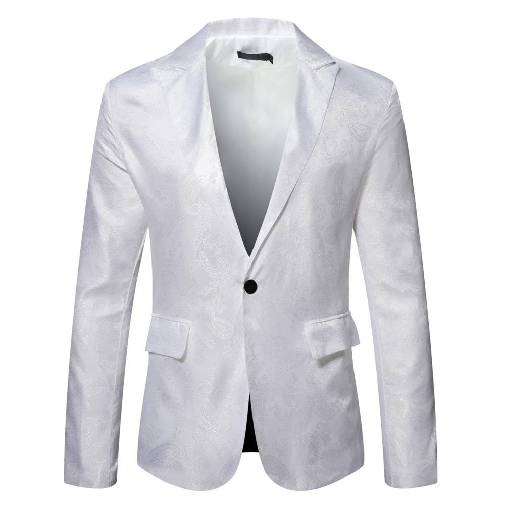 Herrar festlig blazer med konstnärligt mönster Mirla-Eva Jonsson