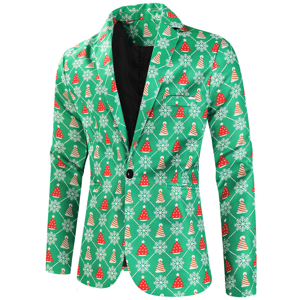 Herrar festlig kostymset med kreativ juldesign Mirla-Eva Jonsson