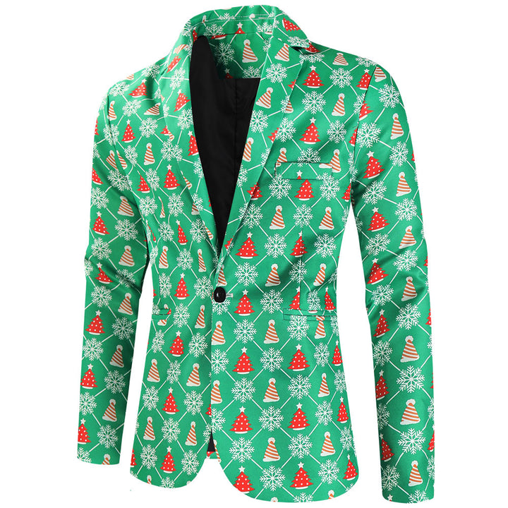 Herrar festlig kostymset med kreativ juldesign Mirla-Eva Jonsson