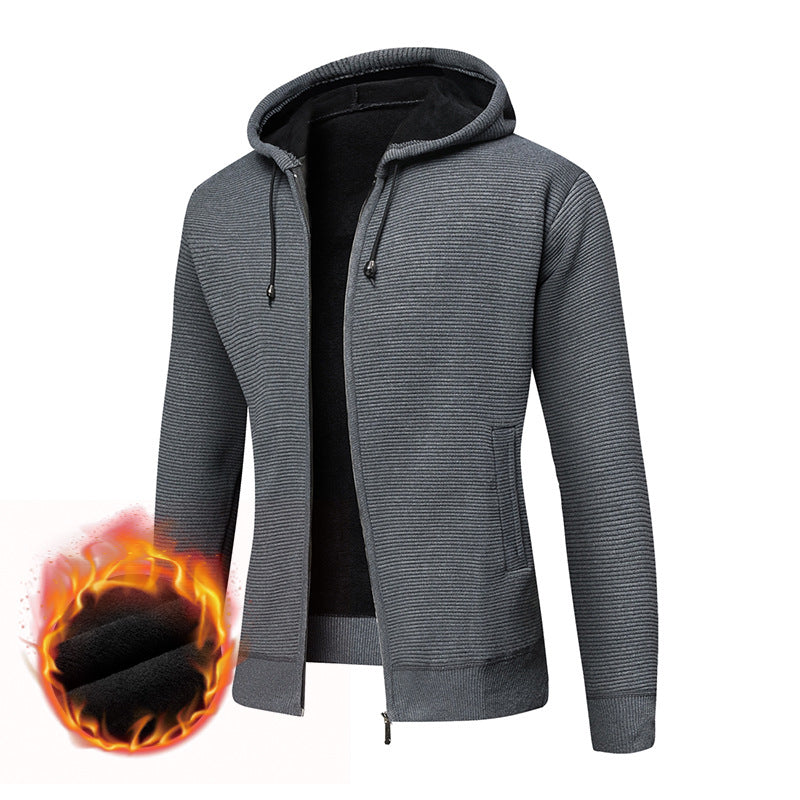Herrar fodrad hoodie med hög komfort och smart design Mirla-Eva Jonsson