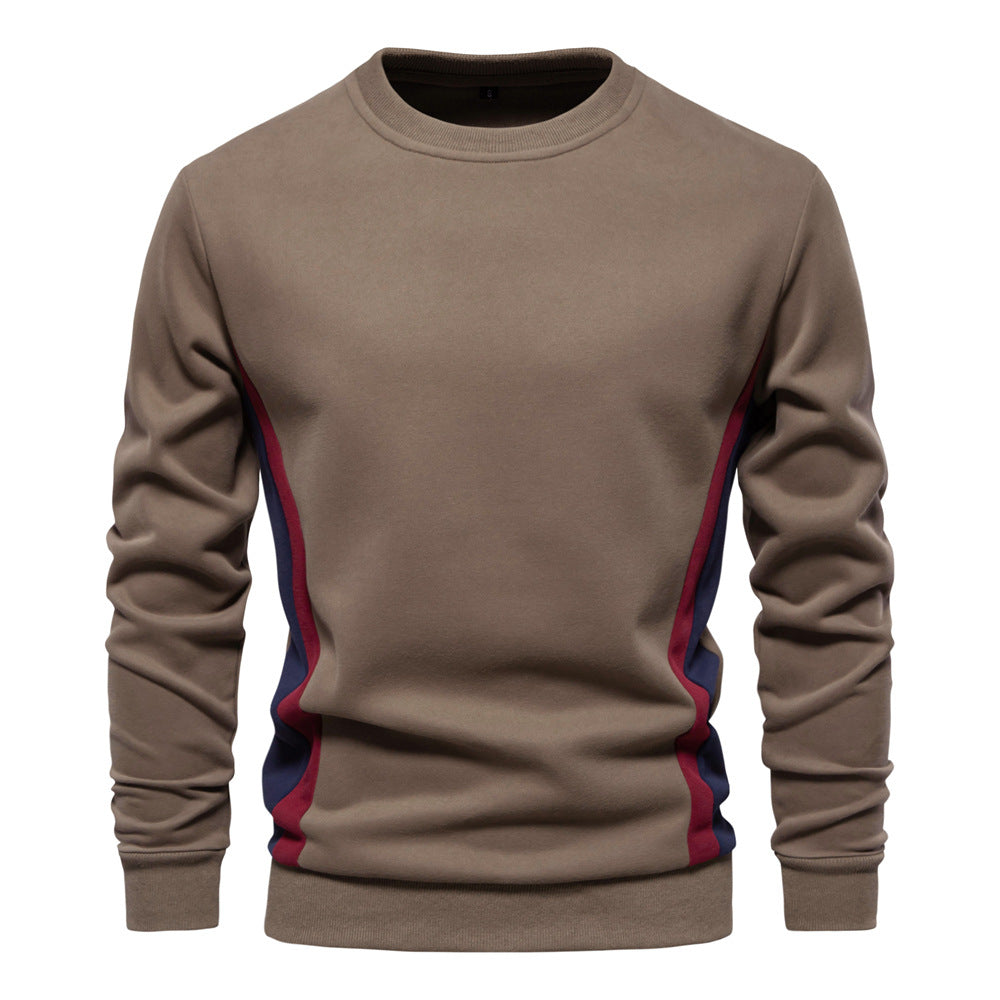 Herrar fritids-sweatshirt med modernt färgblocksdesign Mirla-Eva Jonsson