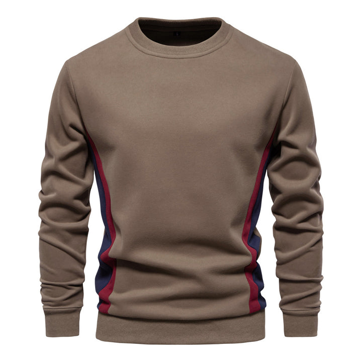 Herrar fritids-sweatshirt med modernt färgblocksdesign Mirla-Eva Jonsson