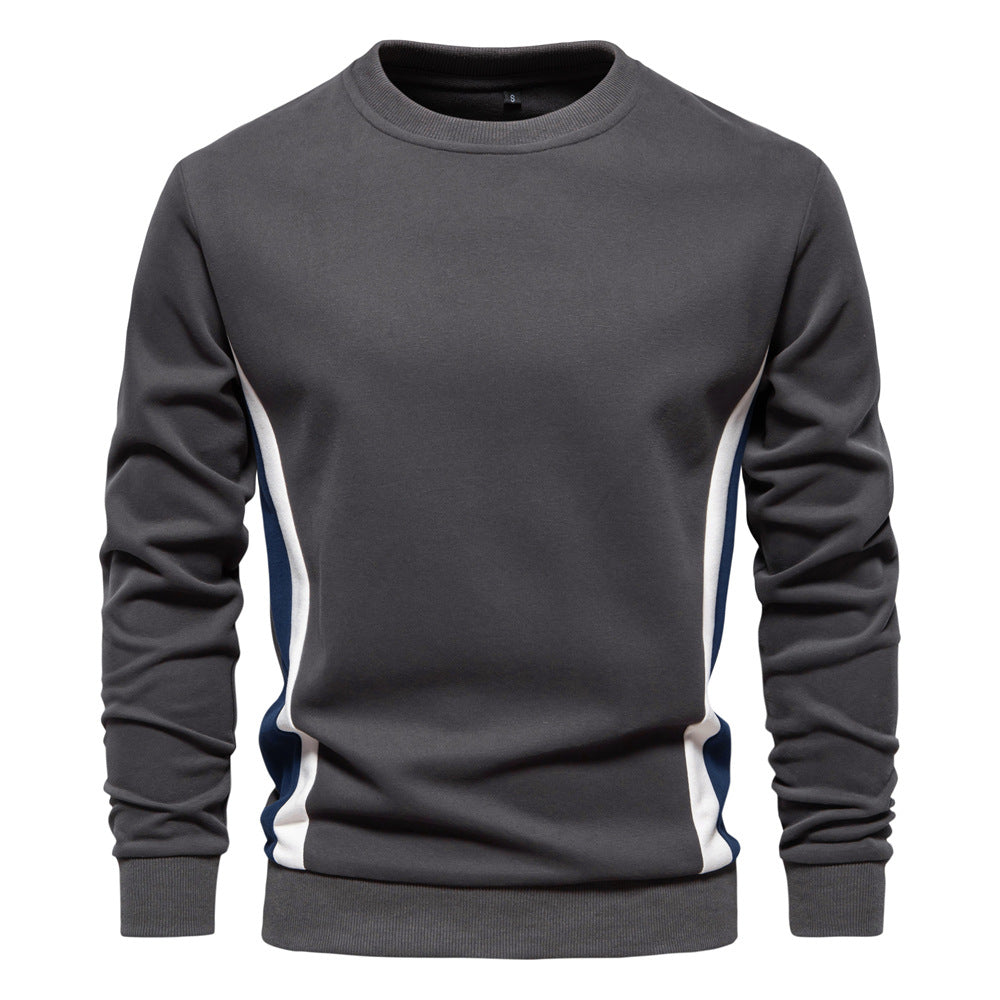 Herrar fritids-sweatshirt med modernt färgblocksdesign Mirla-Eva Jonsson