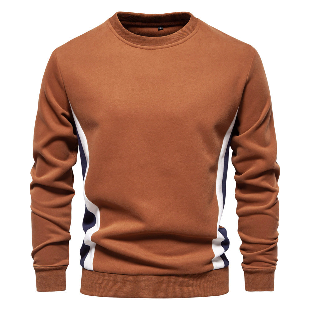 Herrar fritids-sweatshirt med modernt färgblocksdesign Mirla-Eva Jonsson