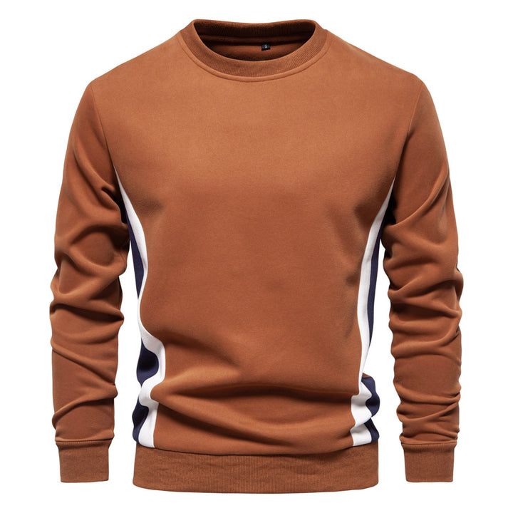 Herrar fritids-sweatshirt med modernt färgblocksdesign Mirla-Eva Jonsson