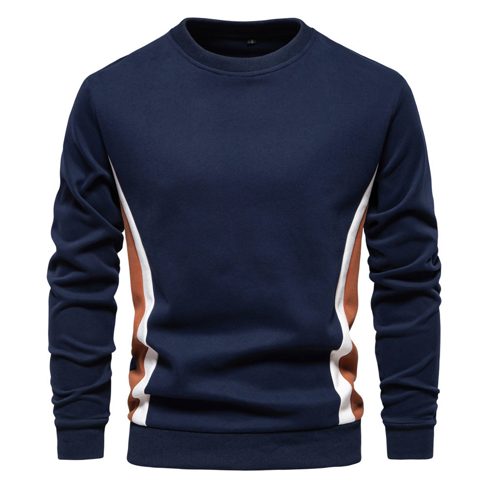 Herrar fritids-sweatshirt med modernt färgblocksdesign Mirla-Eva Jonsson