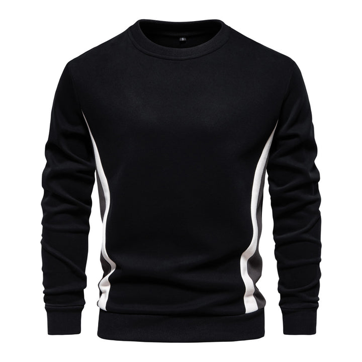 Herrar fritids-sweatshirt med modernt färgblocksdesign Mirla-Eva Jonsson