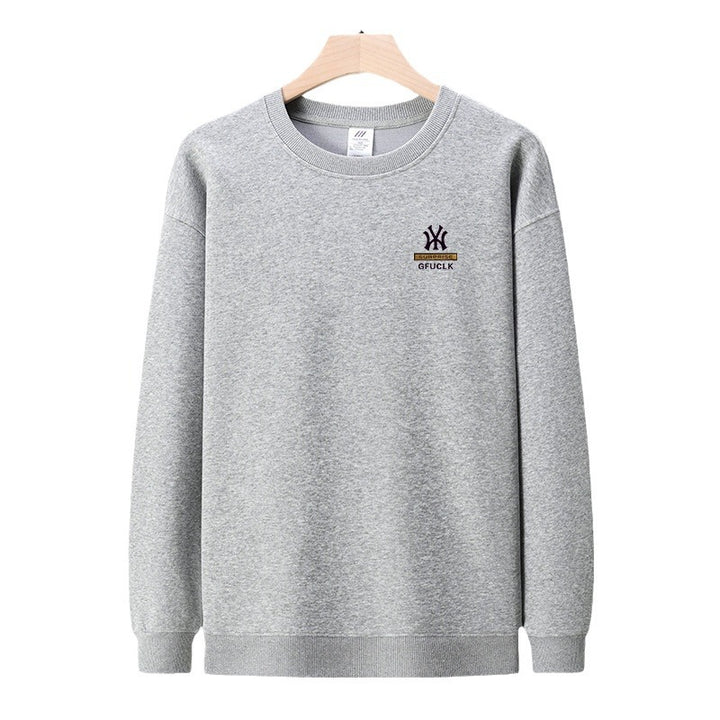 Herrar fritids sweatshirt med stilren rundhals Eva Jonsson-Eva Jonsson