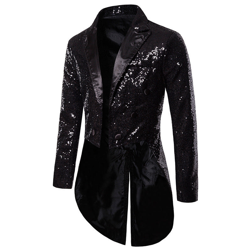 Herrar glamorösa paljettblazer med exklusiv design Mirla-Eva Jonsson