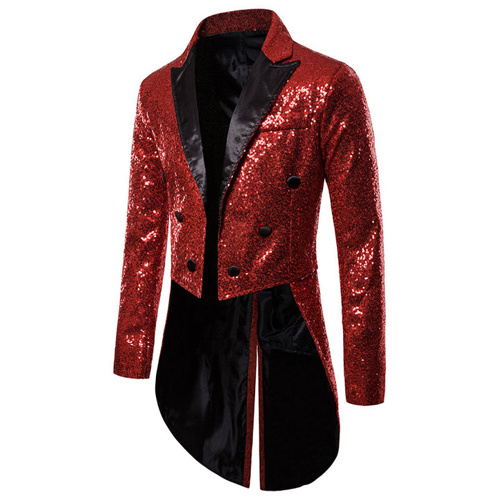 Herrar glamorösa paljettblazer med exklusiv design Mirla-Eva Jonsson