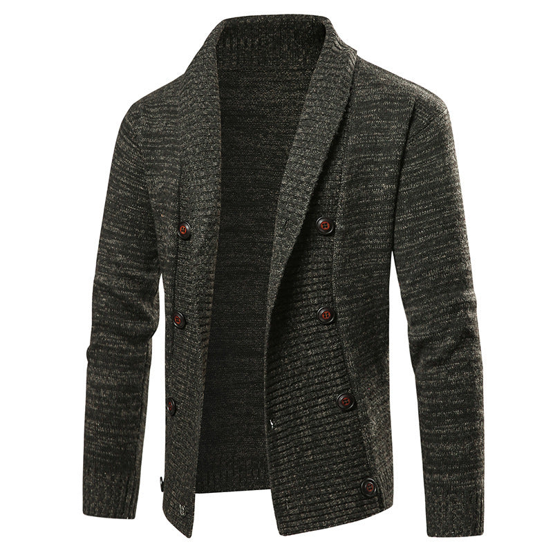 Herrar högkvalitativ cardigan med stor låt och knapppdetail Eva Jonsson-Eva Jonsson