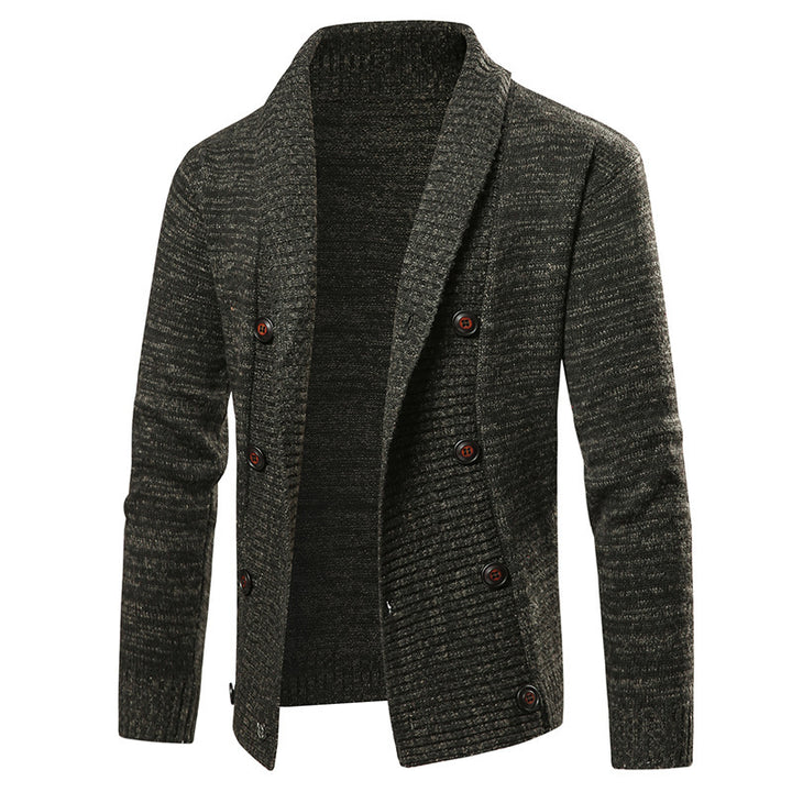 Herrar högkvalitativ cardigan med stor låt och knapppdetail Eva Jonsson-Eva Jonsson