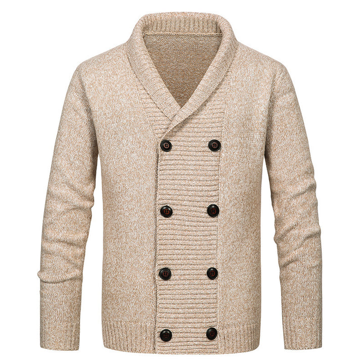 Herrar högkvalitativ cardigan med stor låt och knapppdetail Eva Jonsson-Eva Jonsson