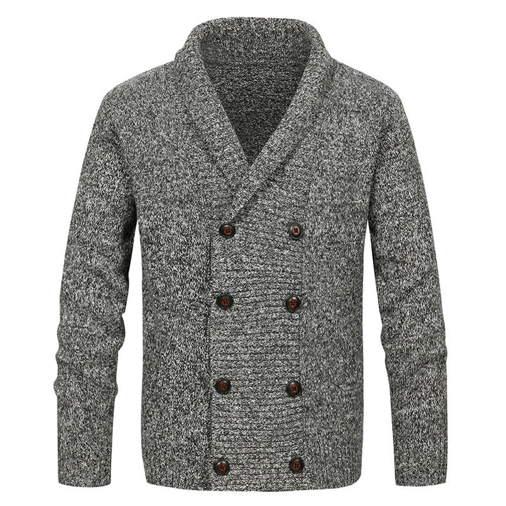 Herrar högkvalitativ cardigan med stor låt och knapppdetail Eva Jonsson-Eva Jonsson