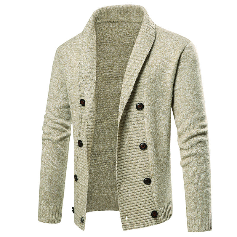 Herrar högkvalitativ cardigan med stor låt och knapppdetail Eva Jonsson-Eva Jonsson