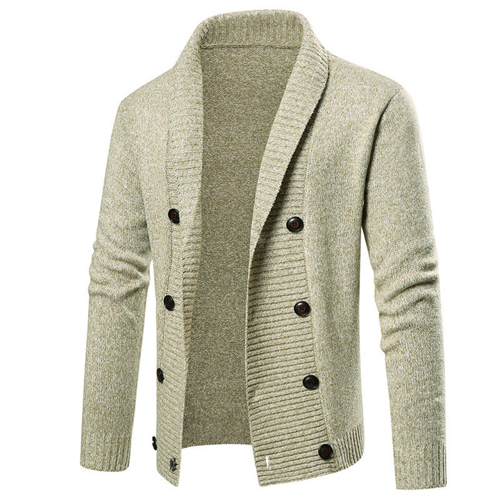 Herrar högkvalitativ cardigan med stor låt och knapppdetail Eva Jonsson-Eva Jonsson
