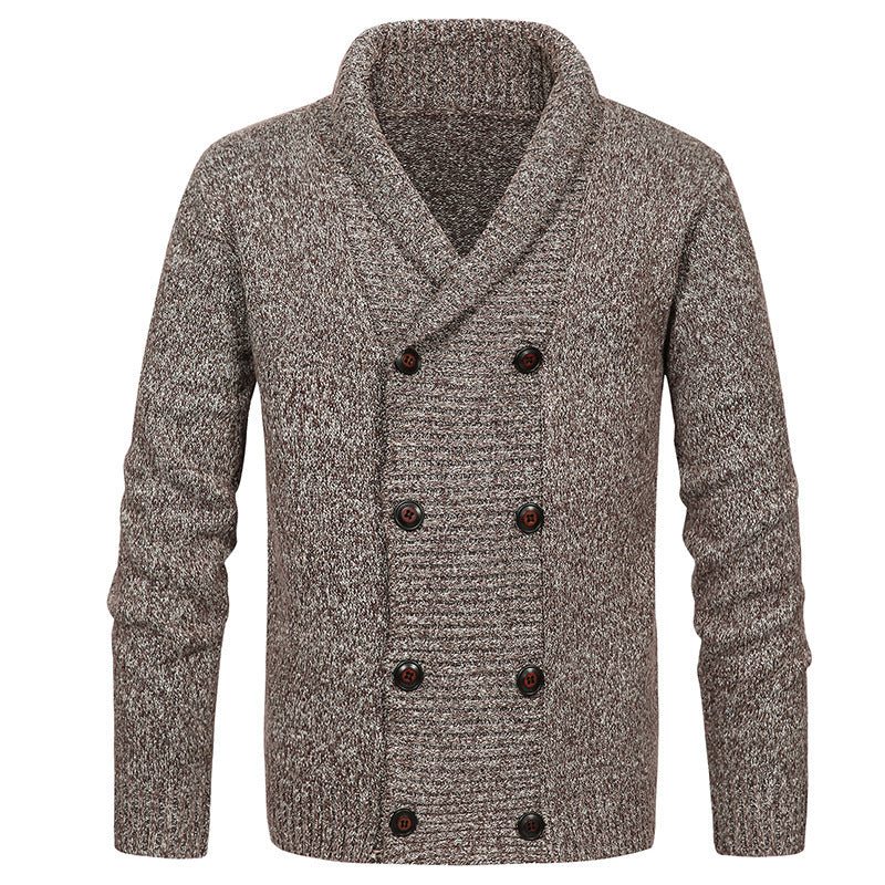 Herrar högkvalitativ cardigan med stor låt och knapppdetail Eva Jonsson-Eva Jonsson