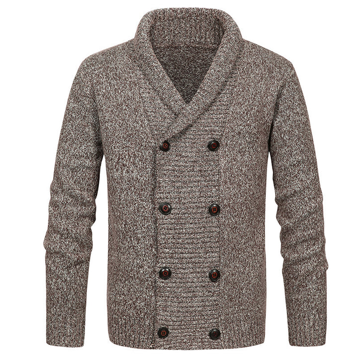 Herrar högkvalitativ cardigan med stor låt och knapppdetail Eva Jonsson-Eva Jonsson