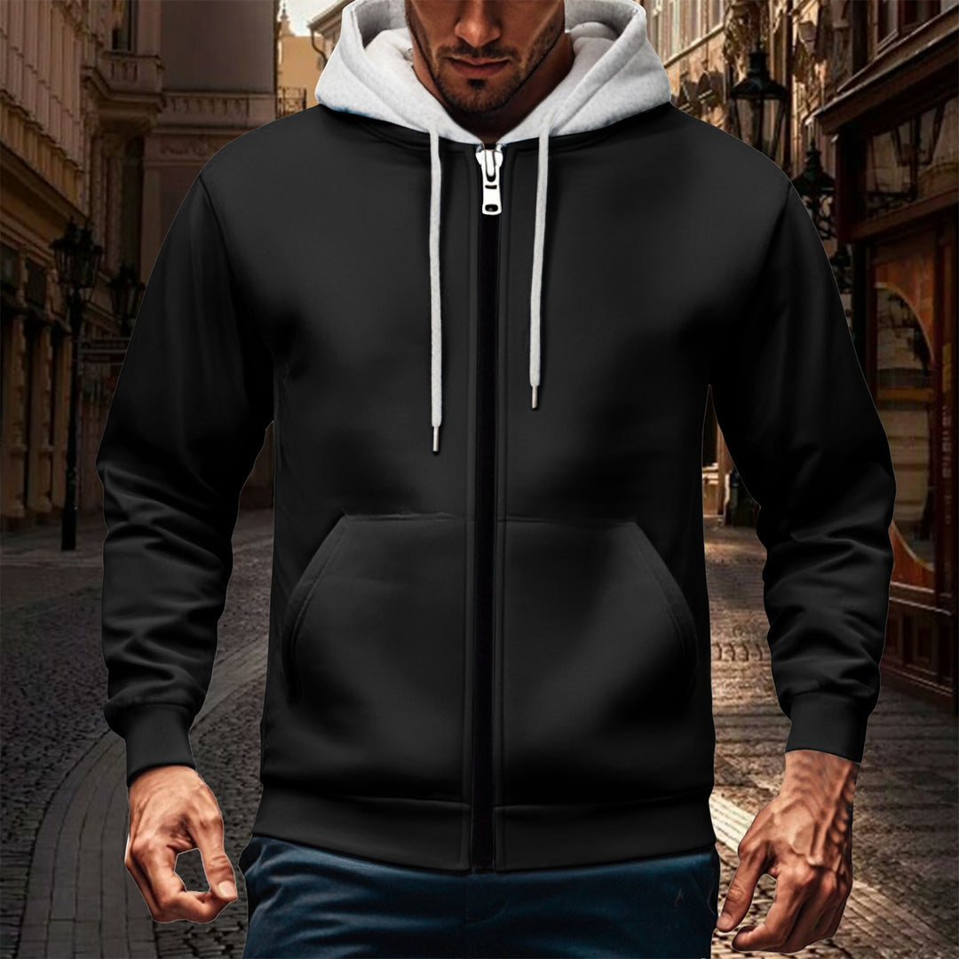 Herrar hoodie med dubbelt lager material Mirla-Eva Jonsson