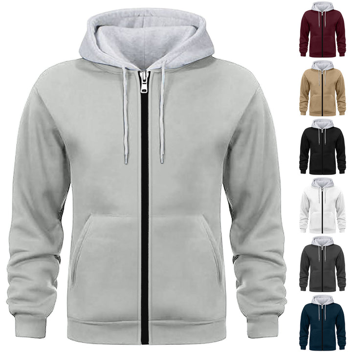 Herrar hoodie med dubbelt lager material Mirla-Eva Jonsson