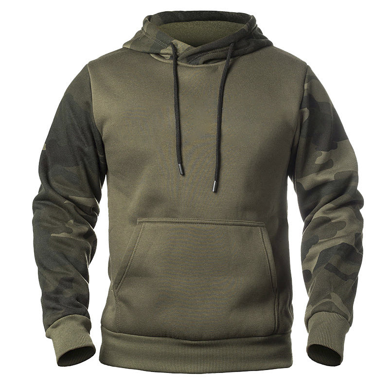 Herrar hoodie med modern kamouflage-design Eva Jonsson-Eva Jonsson