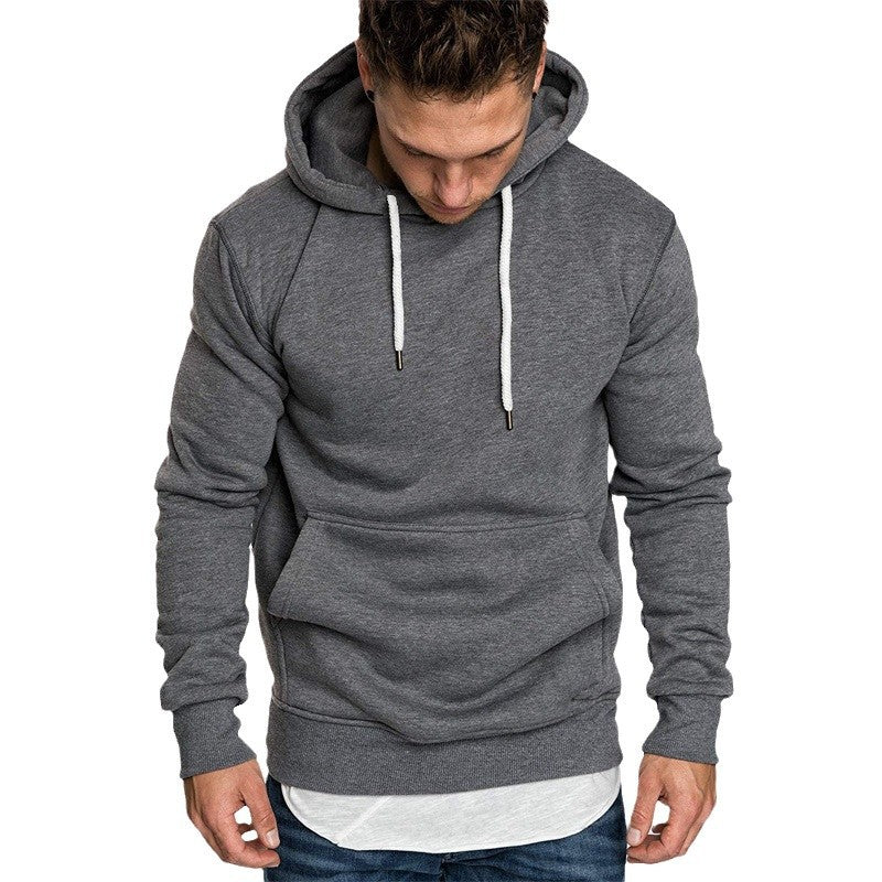 Herrar hoodie med modern klipp och praktiska detaljer Mirla-Eva Jonsson