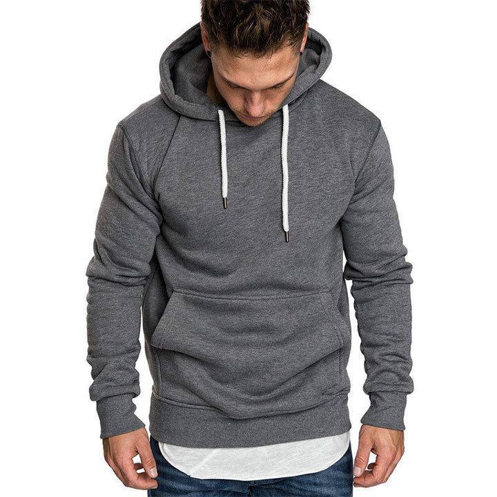 Herrar hoodie med modern klipp och praktiska detaljer Mirla-Eva Jonsson