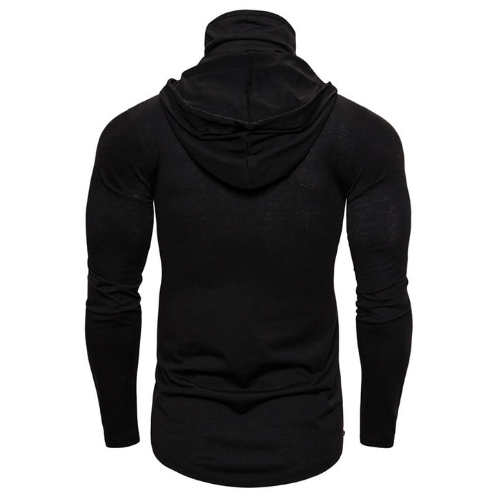 Herrar hoodie med skelettdesign och praktiskt ansiktsskydd Mirla-Eva Jonsson