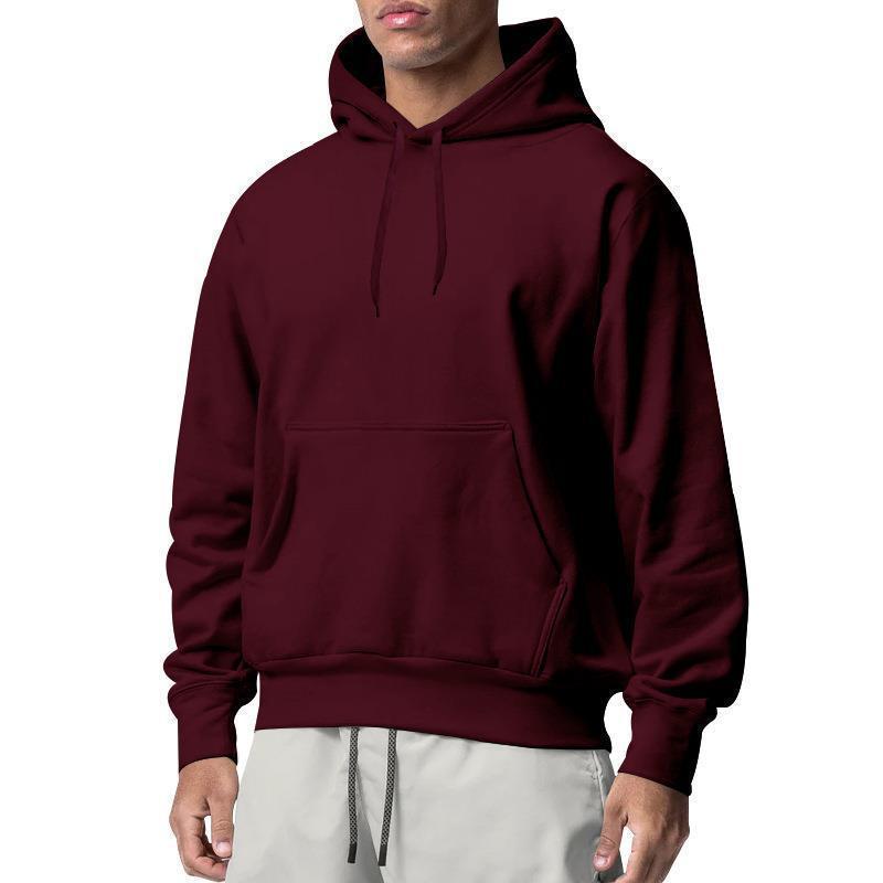Herrar klassisk hoodie med känguruficka och andningsbart material Mirla-Eva Jonsson