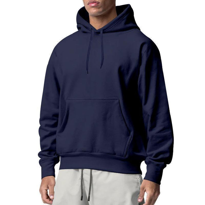 Herrar klassisk hoodie med känguruficka och andningsbart material Mirla-Eva Jonsson