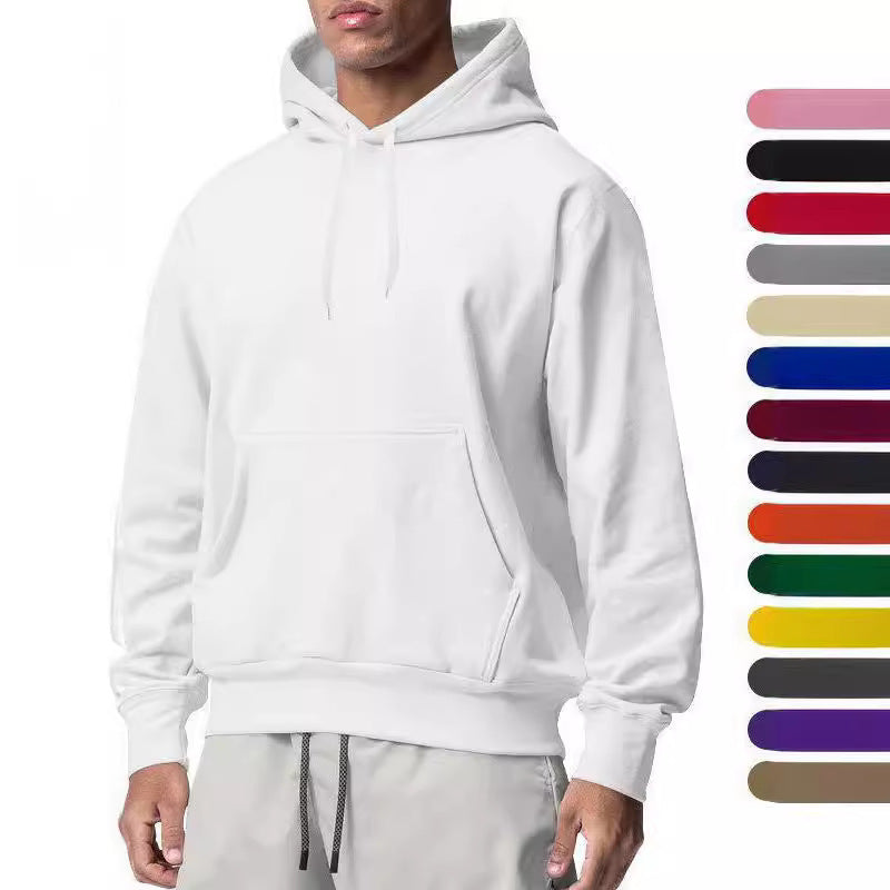 Herrar klassisk hoodie med känguruficka och andningsbart material Mirla-Eva Jonsson