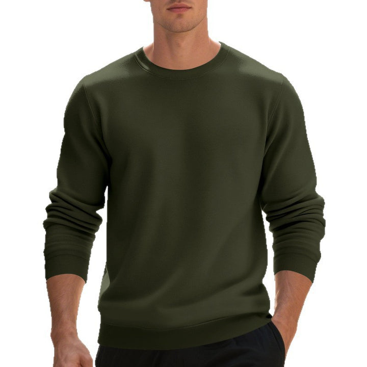 Herrar klassisk sweatshirt med rundhals och bekväm passform Mirla-Eva Jonsson