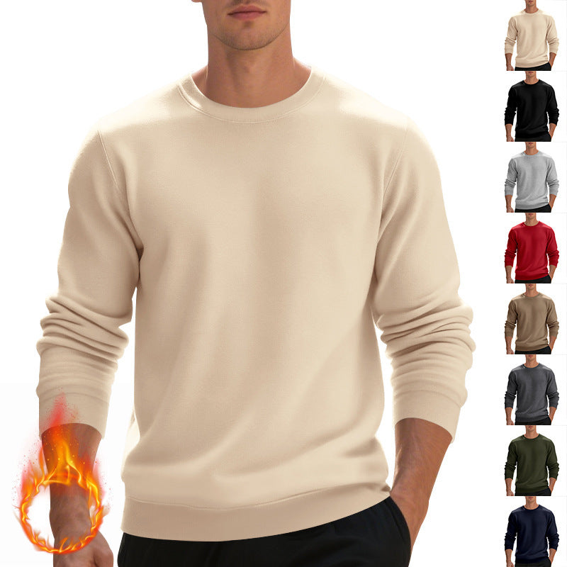 Herrar klassisk sweatshirt med rundhals och bekväm passform Mirla-Eva Jonsson