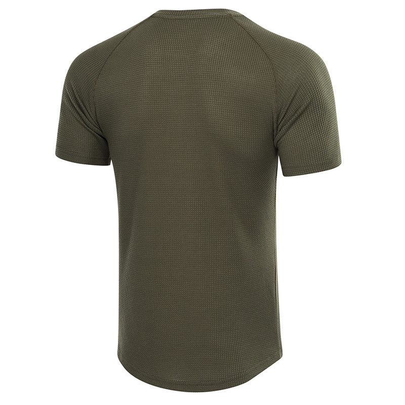 Herrar kortärmad polo-shirt med strukturerad tyg Mirla-Eva Jonsson