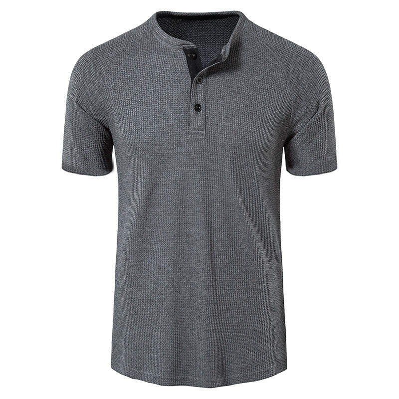 Herrar kortärmad polo-shirt med strukturerad tyg Mirla-Eva Jonsson