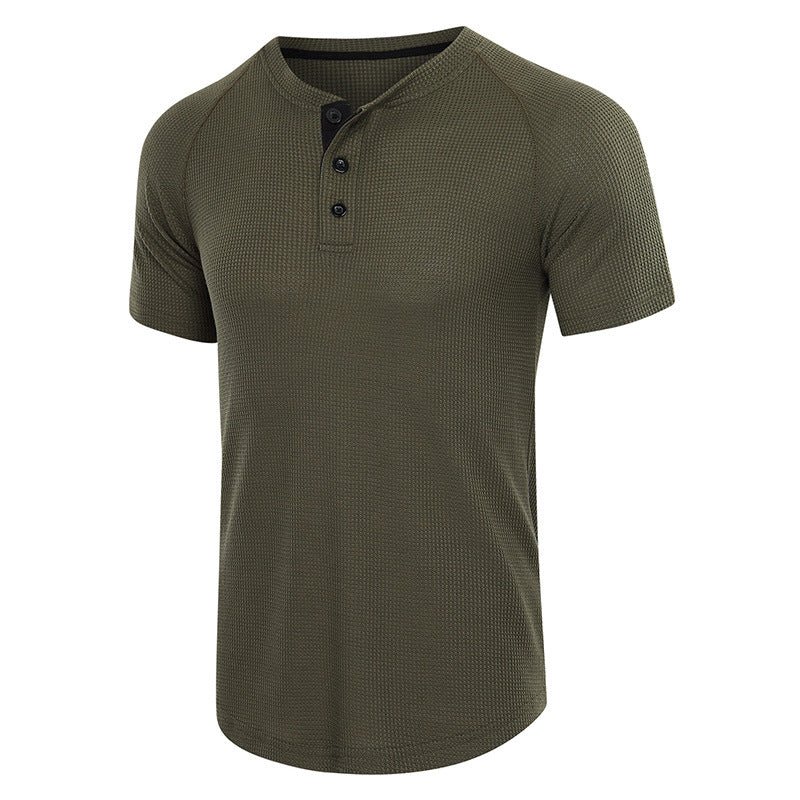 Herrar kortärmad polo-shirt med strukturerad tyg Mirla-Eva Jonsson
